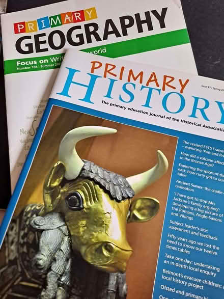 Photo of free Primary Geography and Primary History magazines (Loughborough LE11) #1