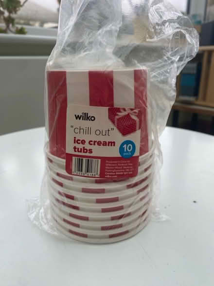 Photo of free Ice cream paper cups (Peterborough Broadway) #1