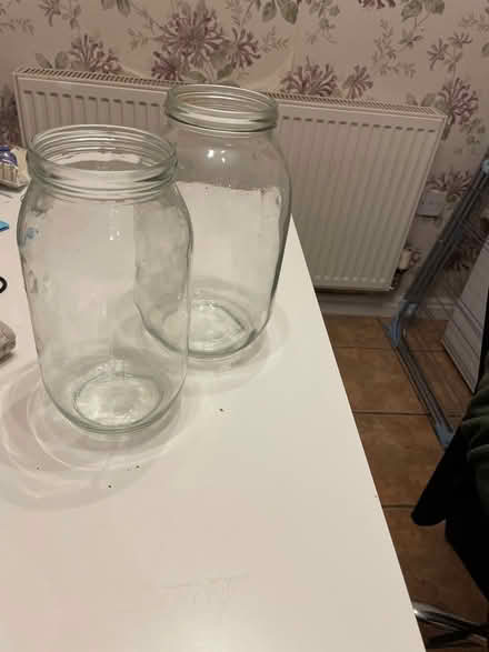 Photo of free 2 Large glass jars 2L & 3L (CV23, Coton Park) #2