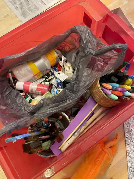 Photo of free Box of paints/arty/crafty stuff (St Stephens AL3) #4
