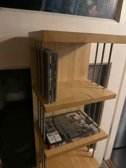 Photo of free Small shelf unit for cd or dvd storage. (Ashford TW15) #3