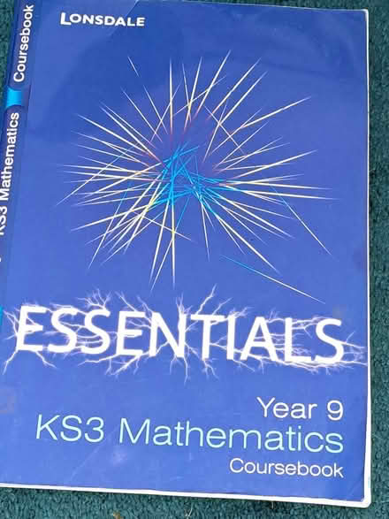 Photo of free Maths coursework book (Shaw, OL2) #1