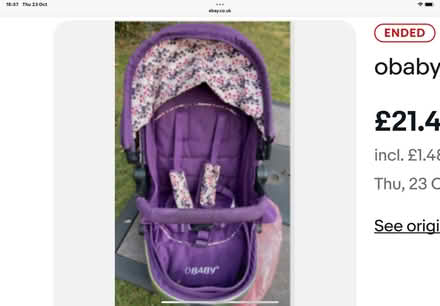 Photo of free Pram (Ramsden Bellhouse CM11) #1