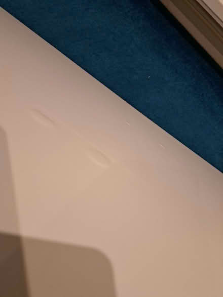 Photo of free ikea white desk (Churchill DY10) #4
