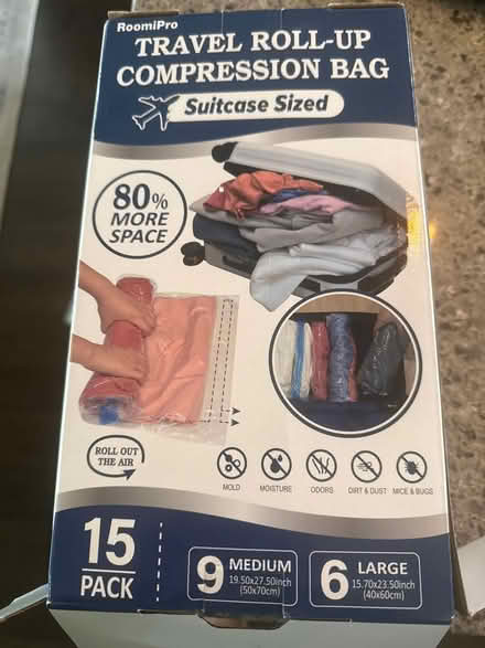 Photo of free Compression bags for travel (Del Ray near GW Middle School) #1