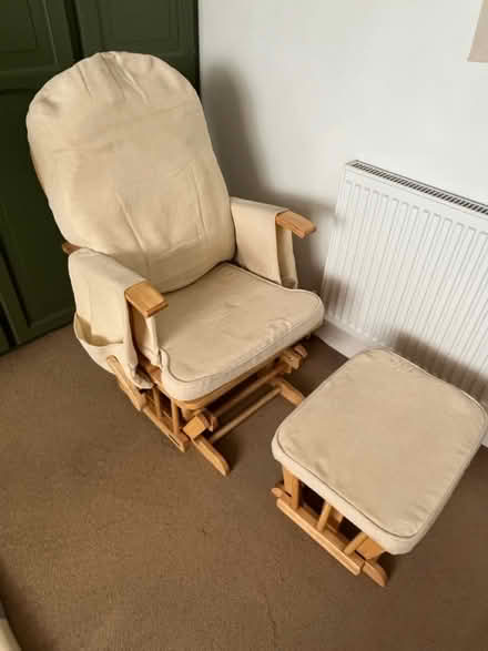 Photo of free Rocking chair and footstool (BN3 7BT) #1