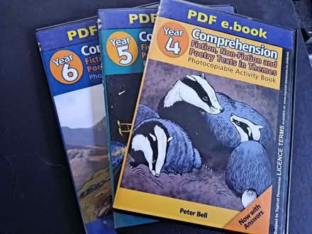 Photo of free PDF e.book Comprehension Year 4, 5 and 6 (Loughborough LE11) #1