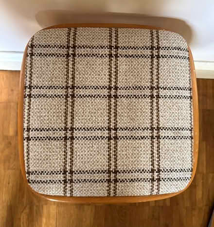 Photo of free Vintage mid-century wooden stool (South Norwood SE25) #2