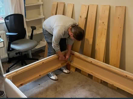 Photo of free Double bed frame and mattress (London Rd Station area BN1) #3