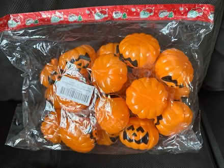 Photo of free Halloween 20 pumkin string lights (MK11 Fairfields) #2