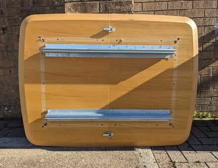Photo of free Damaged extending table (PL4 Greenbank.) #2