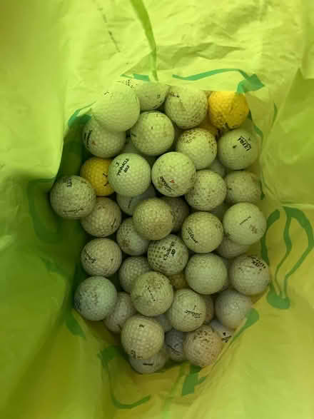 Photo of free Used golf balls (ME1) #1