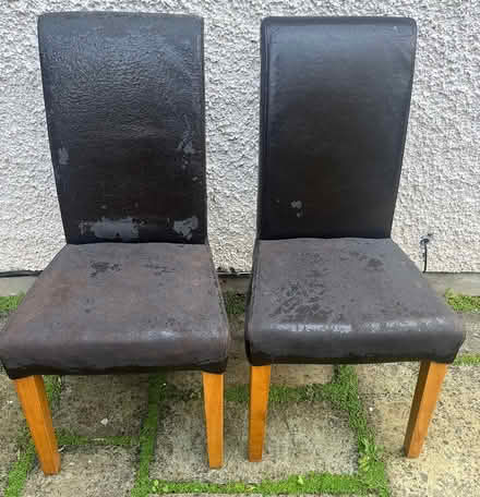 Photo of free Dining room chairs x2 (Shankill) #1