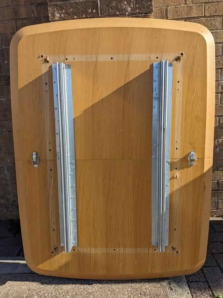 Photo of free Damaged extending table (PL4 Greenbank.) #1