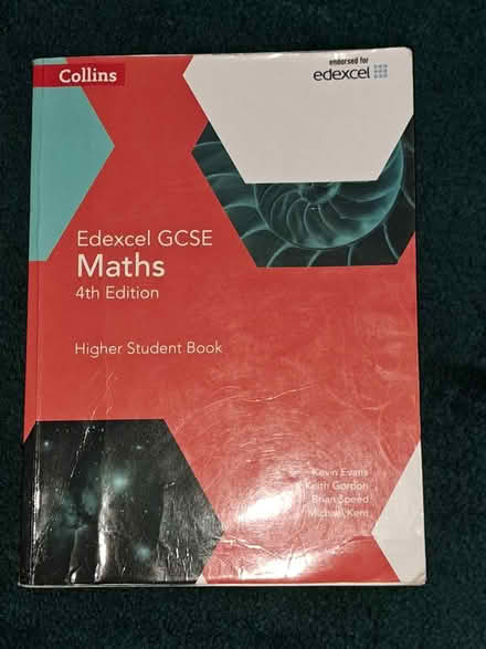 Photo of free Collins Edexcel GCSE Maths 4th Ed (Shaw, OL2) #1