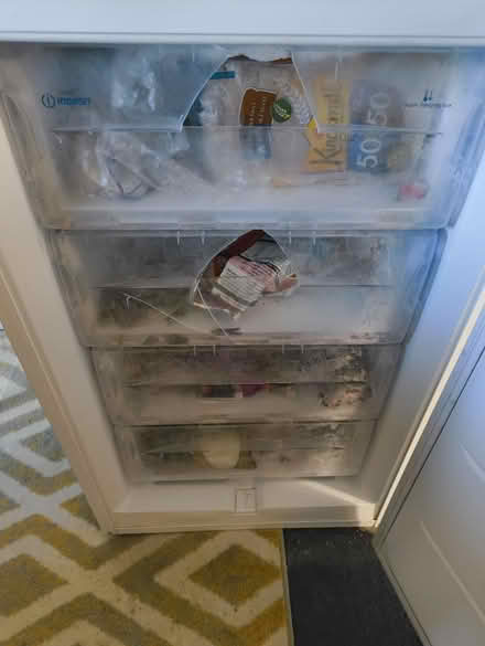 Photo of free Indesit Fridge Freezer (Wr10 1nr) #2