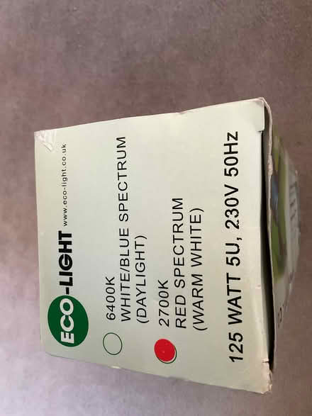 Photo of free Greenhouse Energy Saving lamp bulb 125 Watt (Beaconsfield HP9) #3