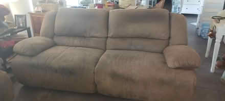 Photo of free Full Size Reclining Couch (15335 Gold Dust Trl 86333) #1