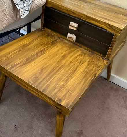Photo of free Retro “telephone” table (6th and Broadway) #1