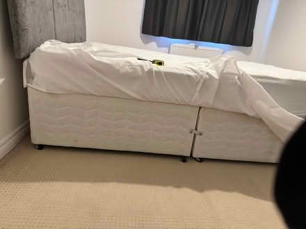 Photo of free Double bed with mattress,headboard (Cosham PO6) #2