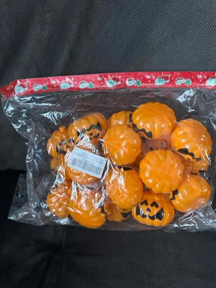 Photo of free Halloween 20 pumkin string lights (MK11 Fairfields) #1