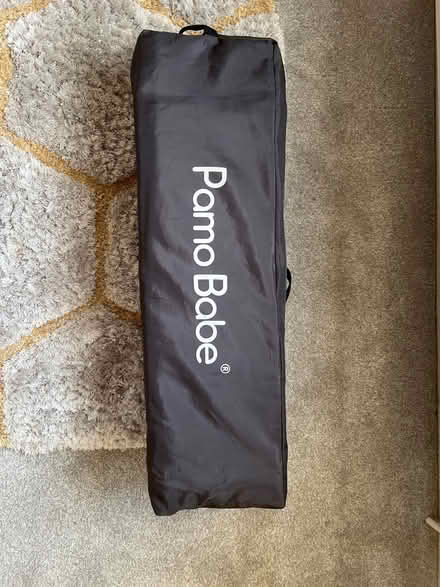 Photo of free Travel cot - black (CM3 East Hanningfield.) #1