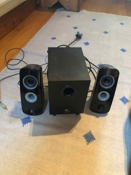 Photo of free Logitech speakers (Newcastle-under-Lyme CW3) #1