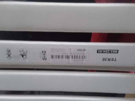 Photo of free one ikea white chair (Askew Road W12) #2