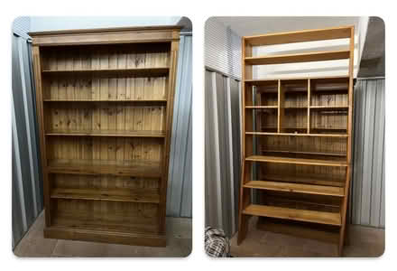Photo of free Two large bookshelves (Deansgrange, Dublin) #1