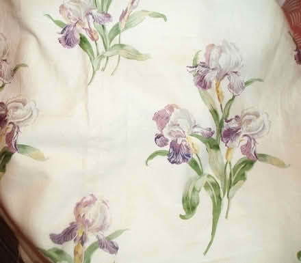 Photo of free fabrics - pink toile + colefax & fowler linen (Hoohill FY3) #1