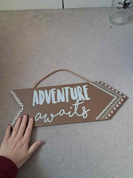 Photo of free Wooden sign (Westhampnett) #2