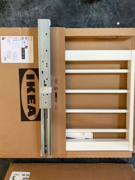 Photo of free IKEA KOMPLEMENT trouser hanger (Wirksworth DE4) #1