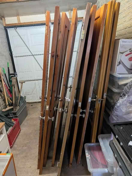 Photo of free Internal solid pine doors (Stannington S6) #2