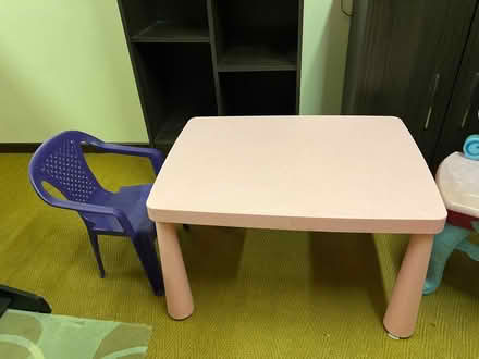 Photo of free Children’s ikea table (CM3 East Hanningfield.) #1