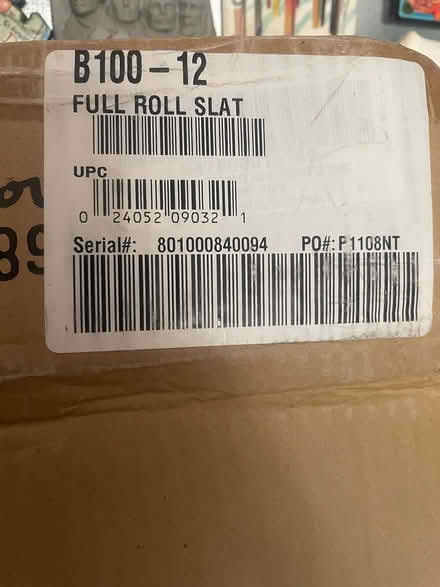 Photo of free NIB-Full bed slats (South Olathe) #3