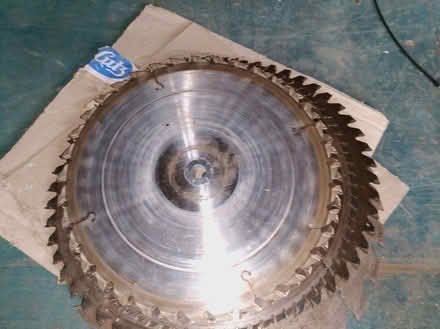 Photo of free circular saw blades 12 & 14 inch (Llandyssil SY15) #1
