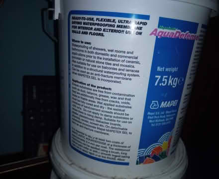 Photo of free Flexible liquid membrane for waterproofing applications (Colchester CO4) #2