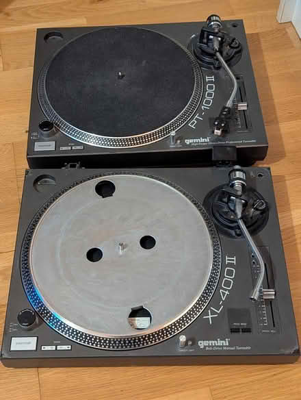 Photo of free Gemini turntables (Stoke Newington/ Hackney) #1