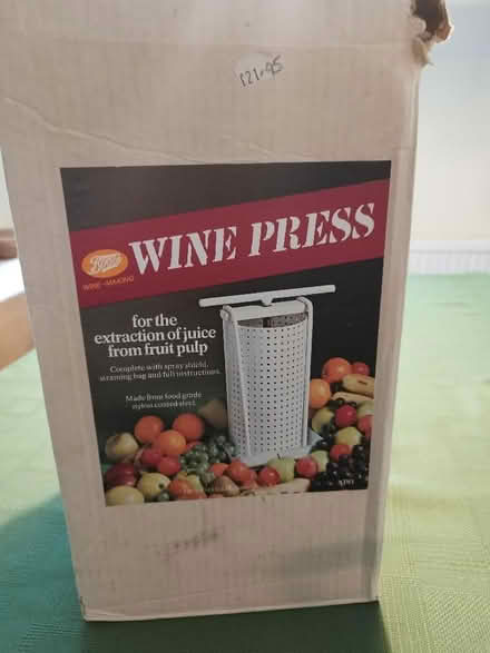 Photo of free Wine Press (Chells Manor SG1) #1