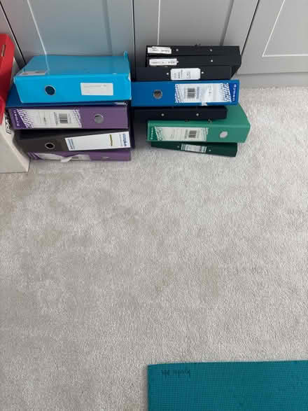 Photo of free Assorted lever arch files (Coulsdon) #1