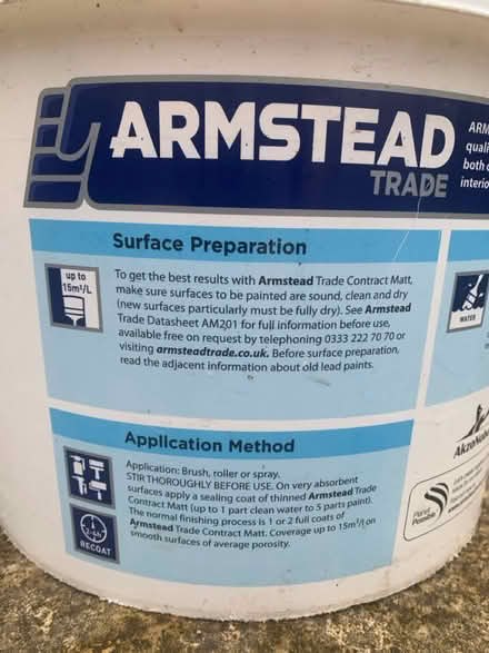 Photo of free Matt Paint – White (Payhembury (near Honiton)) #3