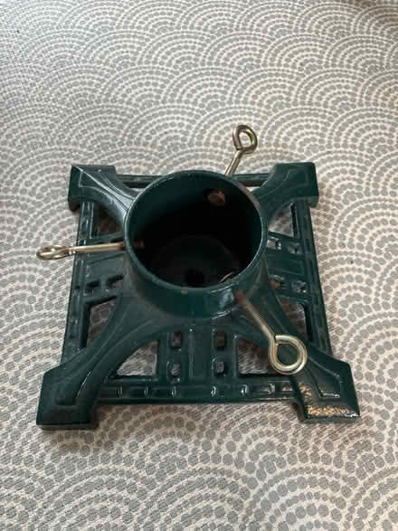 Photo of free Christmas tree holder (Levenshulme M19) #1
