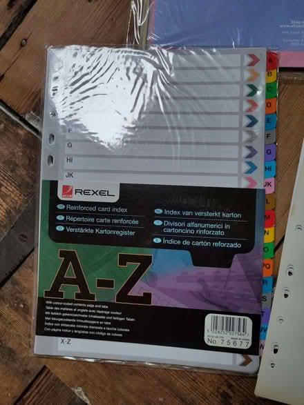 Photo of free 4 lots of file dividers (Henleaze Ward BS9) #1