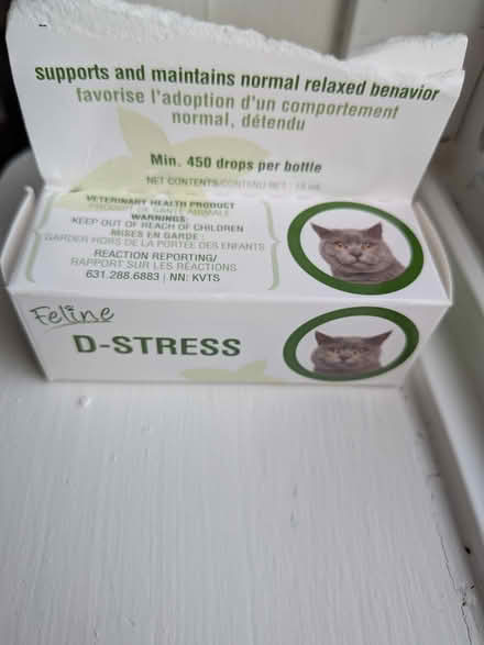 Photo of free Feline calming drops unopened (Quickie on Parkdale & Scott) #1