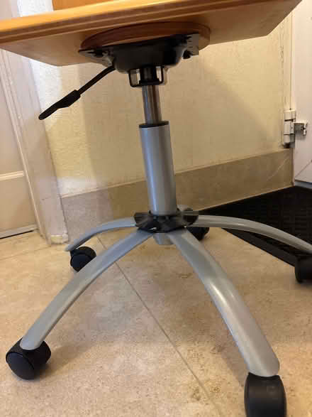 Photo of free Swivel Bamboo desk chair (AL4) #2