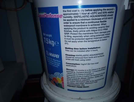 Photo of free Flexible liquid membrane for waterproofing applications (Colchester CO4) #1