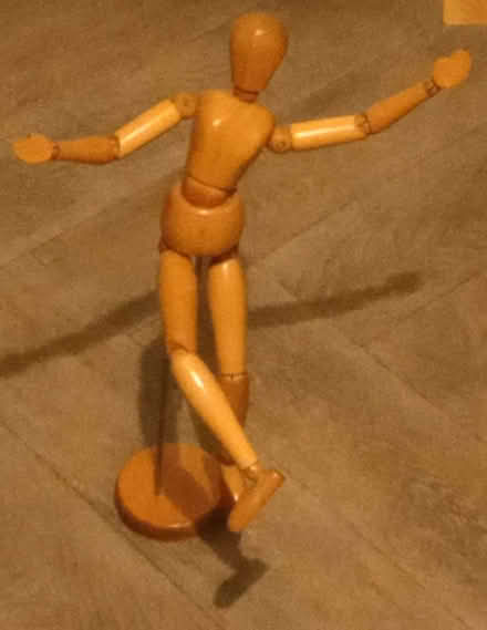 Photo of free Artist wooden mannequin – drawing aid (Moseley B13) #1