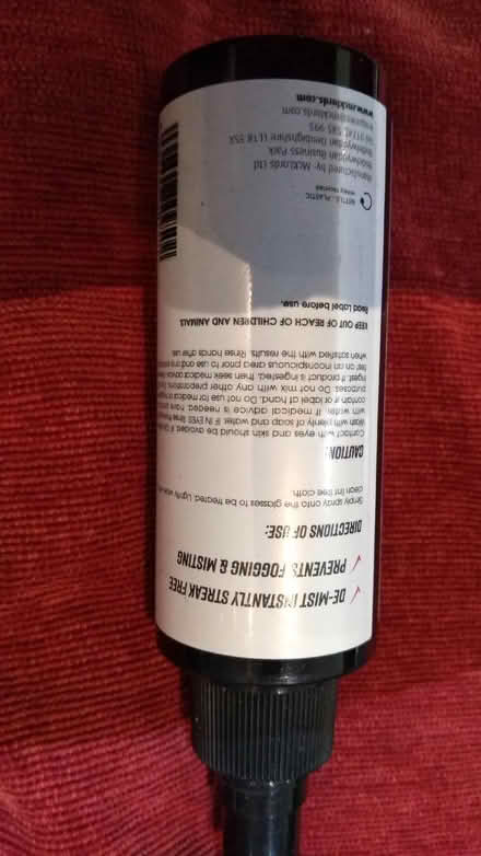 Photo of free Anti-Mist for Glasses (Risinghurst OX3) #2