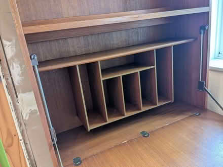Photo of free Mid Century Bureau. Shelves/foldable desk (Lower Bevendean BN2) #3