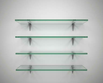 Photo of free Tempered glass shelves & hardware (Southwest Waterfront) #3
